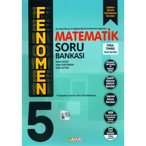 Gama Yayınları 5. Sınıf Fenomen Matematik Soru Bankası 2019-2020