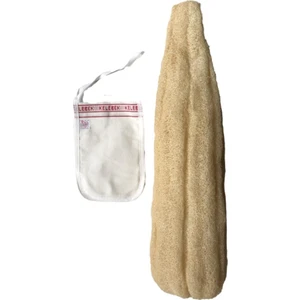 Doğal Kabak Lifi  Kelebek Kese  Bora Lif 2 Li Set