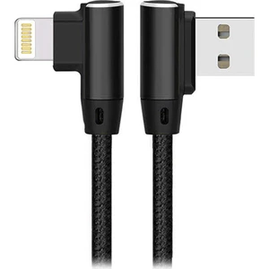 Swapp SW-C655 3A Lightning Şarj Kablosu 1m Siyah