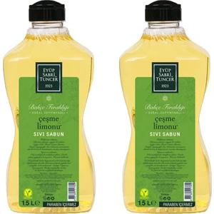 Eyüp Sabri Tuncer Sıvı Sabun Çeşme Limonu 1,5 l x 2 Adet
