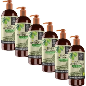 Eyüp Sabri Tuncer Doğal Zeytinyağlı Sıvı Sabun 750 ml x 6 Adet