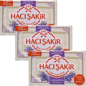 Hacı Şakir Banyo Sabunu Lavanta 150 gr x 3 Adet