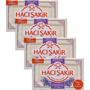 Hacı Şakir Banyo Sabunu Lavanta 150 gr x 4 Adet