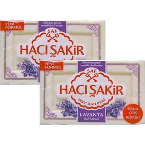 Hacı Şakir Banyo Sabunu Lavanta 150 gr x 2 Adet