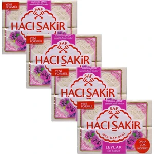Hacı Şakir Leylak Kalıp Sabun 4 x 150 gr x 4 Adet