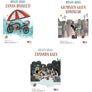 Bilgin Adalı Zaman Bisikleti Seti - 3 Kitap