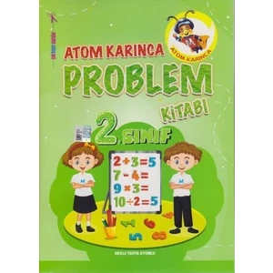 Atom Karınca Yayınları 2. Sınıf Problemler Kitabı-Yeni - Ahmet Çelikkol