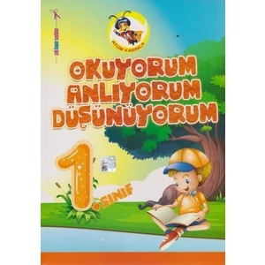 Atom Karınca Yayınları 1. Sınıf Okuyorum Anlıyorum Düşünüyorum-Yeni - Ali Aydoğan