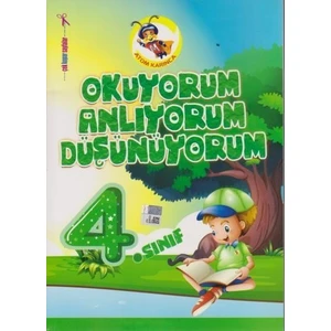 Atom Karınca Yayınları 4. Sınıf Okuyorum Anlıyorum Düşünüyorum-Yeni - Ali Aydoğan