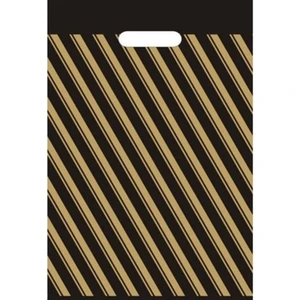 Eco Plast No 2 Takviyeli Çizgili 26 x 38 cm 50'li Poşet