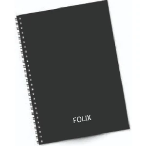 Spiralli Siyah Defter 40 Yaprak