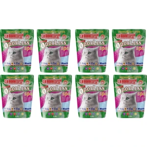 Ekstra - Süper Emici Kristal Kedi Kumu 8 Adet x 3.8 lt