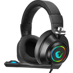 RM-K20 Amaze Siyah USB 7.1 Noice Cancelling Mic RGB Ledli Oyuncu Mikrofonlu Kulaklık