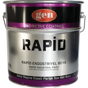 Rapid Endüstriyel Boya Mat Siyah 1 kg