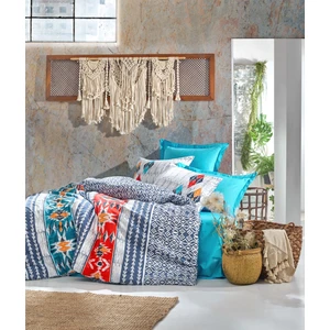 Cotton Box Ethnic Ranforce Çift Kişilik Nevresim Takimi Marika Laciver