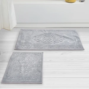 Alanur Home Damaks Cotton 2'li Paspas Gri