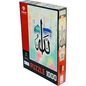 Adam Games Allah Lafzı 1000 Parça Puzzle 48 x 68 cm