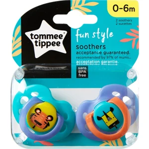 Tommee Tippee Fun Style Ortodontik Emzik 2'li 0-6 Ay