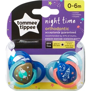 Tommee Tippee Ortodontik Gece Emziği 2'li 0-6 Ay