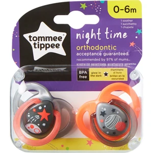 Tommee Tippee Ortodontik Gece Emziği 2'li 0-6 Ay