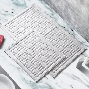 Alanur Home Domino Cotton 2'li Paspas Krem