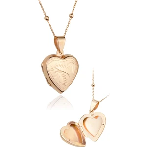 By Barun Kalpli Resimlik Kolye Rose