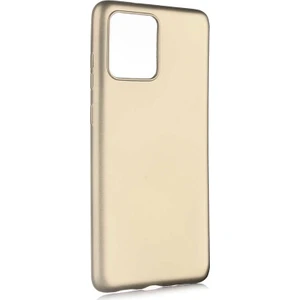Tekno Grup Samsung Galaxy S20 Plus Kılıf Mat Premium Silikon Kılıf - Gold