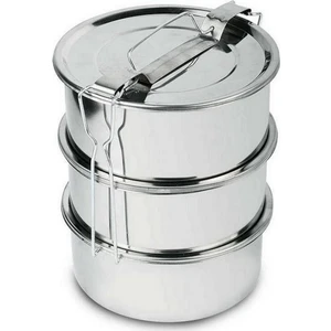 Üzüm Çelik Sefertası 3'lü Iki Kişilik 16X6 cm