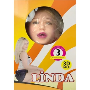 Linda  Büyük Boy Sesli ve Titreşimli Realistik Şişme Bebek Manken