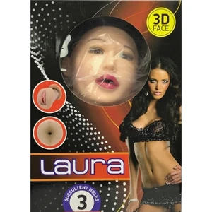 Laura Büyük Boy Sesli ve Titreşimli Realistik Şişme Bebek Manken