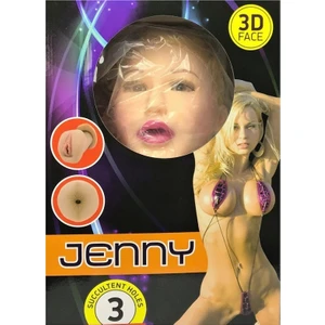 Jenny Büyük Boy Sesli ve Titreşimli Realistik Şişme Bebek Manken