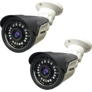 Ids - 5mp Lens 1080P Ahd Fullhd Güvenlik Kamerası - 18 Nano LED Gece Görüşlü - Su Geçirmez