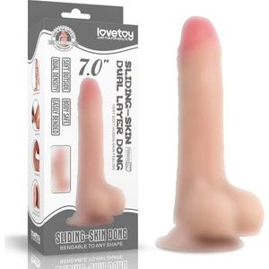 Gerçekci Ten Dokulu Yumuşak Realistik 17 cm Penis Dildo