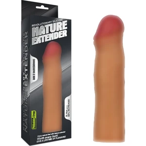 Ten Rengi Ultra Yumuşak 4 cm Uzatmalı Penis Kılıfı +  Jel