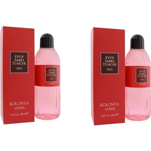 Eyüp Sabri Tuncer Amber Kolonyası Silindir Pet Şişe 400 ml 2 Adet