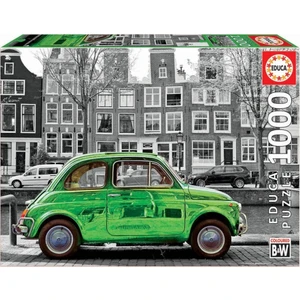 Car In Amsterdam 1000 Parça Puzzle NO.18000