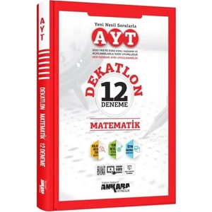 Ankara Yayıncılık AYT Dekatlon Matematik 12 Deneme Sınavı