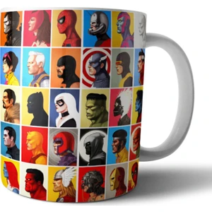 Marvel Heroes / Deadpool ve Marvel Kahramanları Kupa Bardak