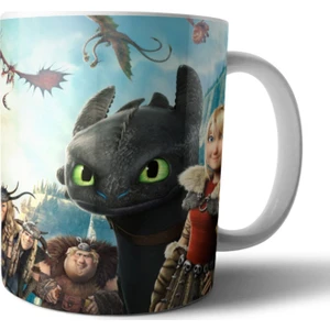 How To Train Your Dragon - Ejderhanı Nasıl Eğitirsin Kupa Bardak Model 1