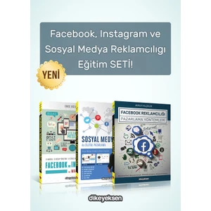 Facebook, Instagram Ve Sosyal Medya ReklamcılığI Eğitim Seti (3 Kitap) - Aykut Alçelik