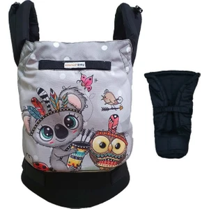 Gri Koala Ergonomik Kanguru (0-4 Yaş)