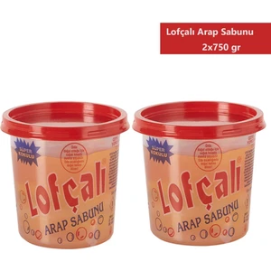 Katı Arap Sabunu Kase 750 gr x 2 Adet