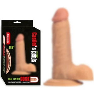 Castiels 17 cm Vantuzlu Gerçekçi Realistik Dildo Penis