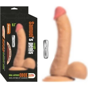 Samuels 23 cm Gerçekçi Titreşimli Realistik Vibratör Penis