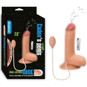 Cadens 19 cm Su Fışkırtmalı Titreşimli Realistik Vibratör Penis