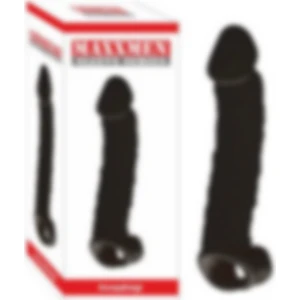 Maxmen 8 cm Dolgulu Realistik Siyah Zenci Uzatmalı Penis Kılıfı