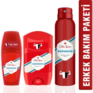 Old Spice Deo 150 ml + Deo Stick 50 ml + Roll On White Water 50 ml
