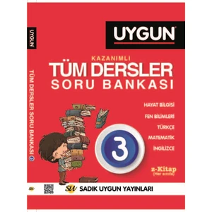Sadık Uygun Yayınları 3. Sınıf Tüm Dersler Soru Bankası