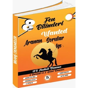 Fi Yayınları 8. Sınıf Fen Bilimleri Deneme  Wanted Aranan Sorular
