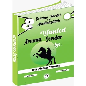 Fi Yayınları 8. Sınıf Inkilap Tarihi ve Atatürkçülük Wanted Aranan Sorular